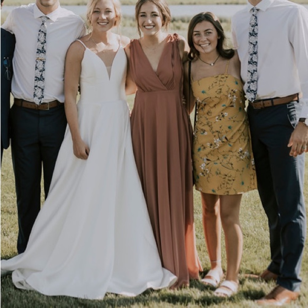 Mauve bridesmaid dress - Picture 2 of 6